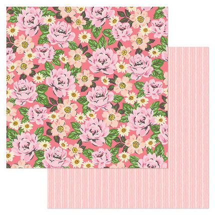 PAPEL P/SCRAPBOOK PRETTY THINGS DOBLE 12X12