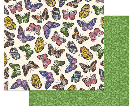 PAPEL PARA SCRAPBOOK MARIPOSAS 12X12