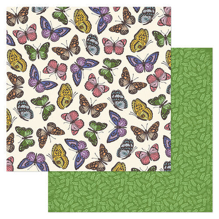 PAPEL PARA SCRAPBOOK MARIPOSAS 12X12