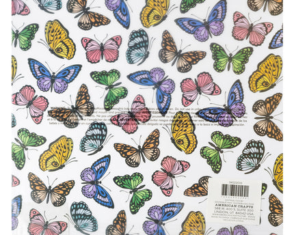 PAPEL PARA SCRAPBOOK  MARIPOSAS