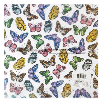 PAPEL PARA SCRAPBOOK  MARIPOSAS