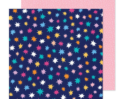 PAPEL PARA SCRAPBOOK ESTRELLAS CORAZONES