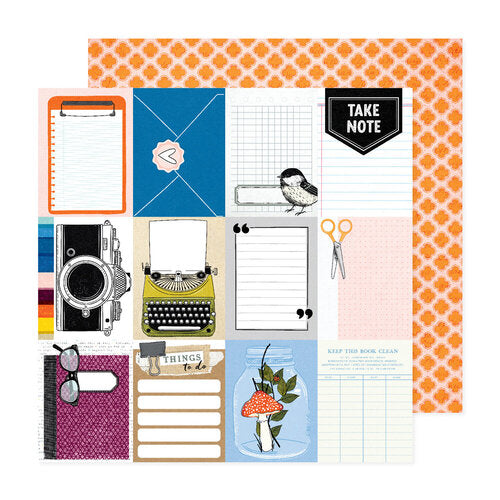 PAPEL PARA SCRAPBOOK DESCUBRE Y CREA MAQUINA DE ESCRITURA