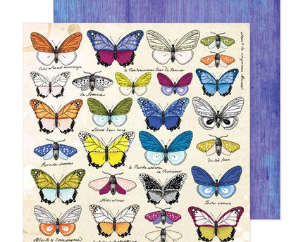 PAPEL PARA SCRAPBOOK DESCUBRE Y CREA MARIPOSAS