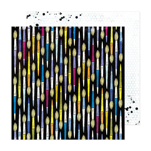 PAPEL PARA SCRAPBOOK DESCUBRE Y CREA PINCELES