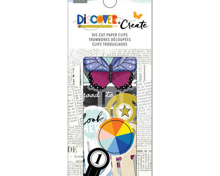 STICKERS PORTA CLIC DE PAPEL   DESCUBRE Y CREA