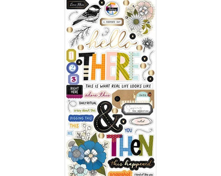 STICKERS DESCUBRE Y CREA 108 PC