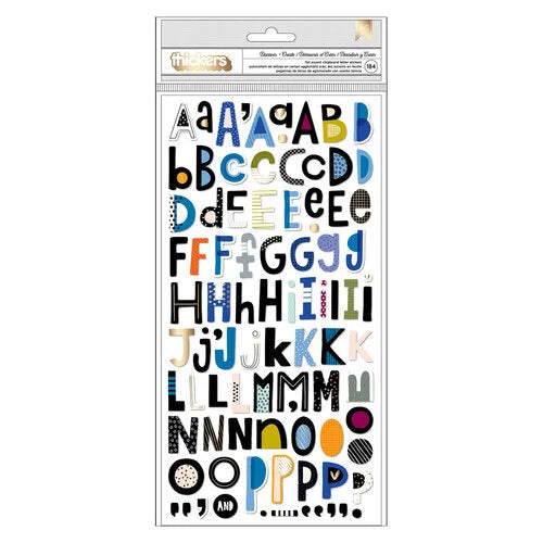 STICKERS ABC DESCUBRE Y 184PC