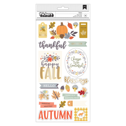 STICKERS  AUNTUMN