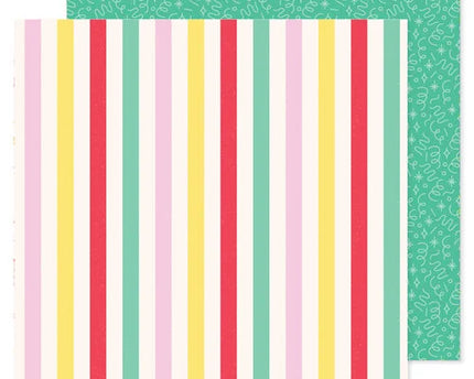 PAPEL PARA SCRAPBOOK TODO EL PASTEL RAYAS