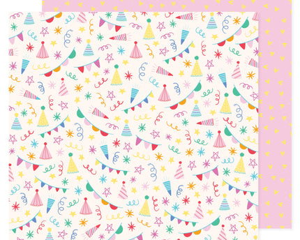 PAPEL PARA SCRAPBOOK TODO EL PASTEL DECORACION DE FIESTA