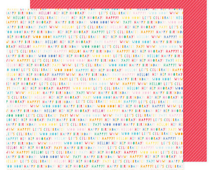 PAPEL PARA SCRAPBOOK TODO EL PASTEL PALABRAS