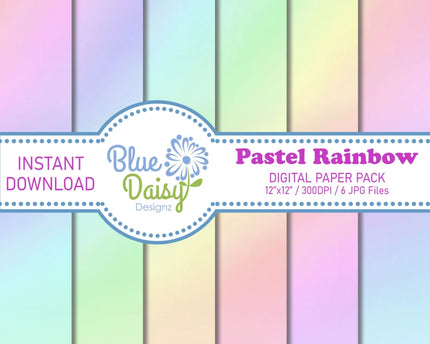 PAPEL PARA SCRAPBOOK TODO EL PASTEL ARCOIRIS