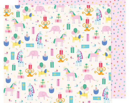 PAPEL PARA SCRAPBOOK TODO EL PASTEL ANNIALES DE FIESTA