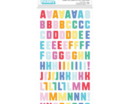 STICKERS ABC TODO EL PASTEL 170 PC
