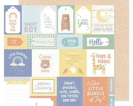 PAPEL P/SCRAPBOOK  BOY