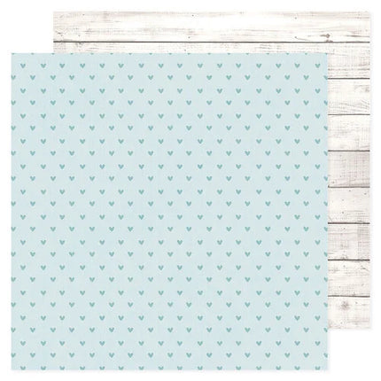 PAPEL P/SCRAPBOOK BOY CORAZONES