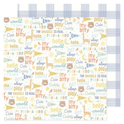 PAPEL P/SCRAPBOOK FRASES PARA  NIÑO
