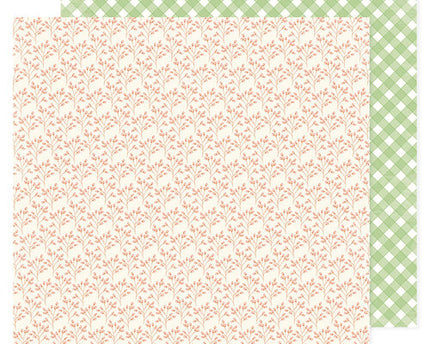PAPEL P/SCRAPBOOK GIRL  BOTNES DE FLORES