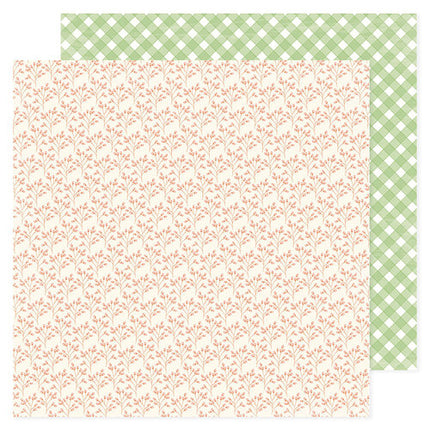 PAPEL P/SCRAPBOOK GIRL  BOTNES DE FLORES