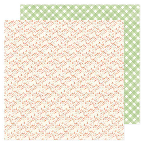 PAPEL P/SCRAPBOOK GIRL  BOTNES DE FLORES