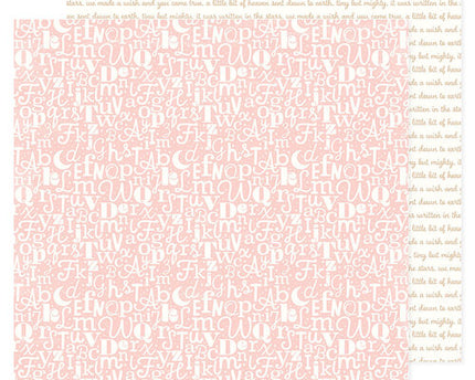 PAPEL P/SCRAPBOOK GIRL ABC