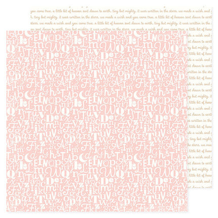 PAPEL P/SCRAPBOOK GIRL ABC