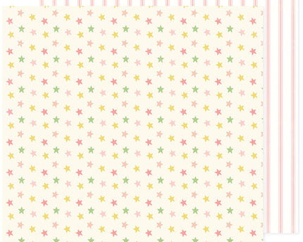 PAPEL P/SCRAPBOOK GIRL  ESTRELLAS