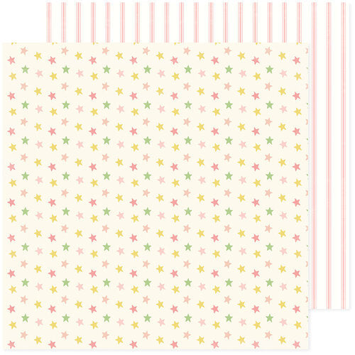 PAPEL P/SCRAPBOOK GIRL  ESTRELLAS