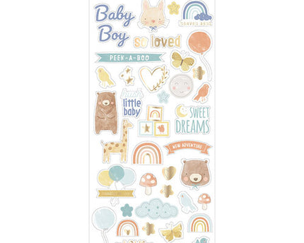 STICKERS BOY VARIADOS 91PC