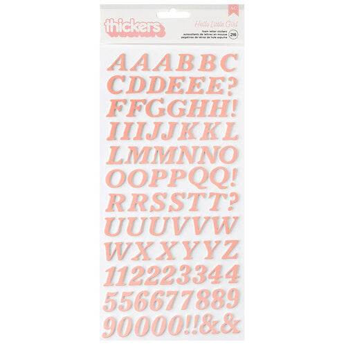 STICKERS GILR ABC ROSADO 216
