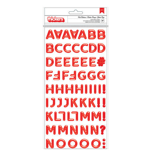 STICKERS ABC TE AMOR ROJAS