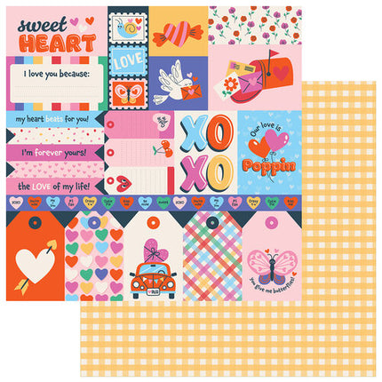 PAPEL PARA SCRAPBOOK  COLECION SIEMPRE TUYO