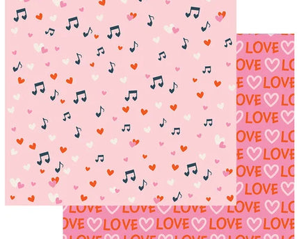 PAPEL PARA SCRAPBOOK LOCO POR TI