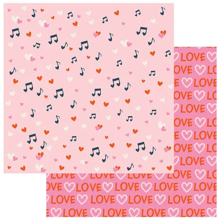PAPEL PARA SCRAPBOOK LOCO POR TI