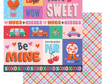 PAPEL PARA SCRAPBOOK XOXO