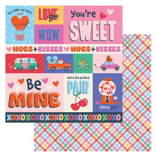 PAPEL PARA SCRAPBOOK XOXO