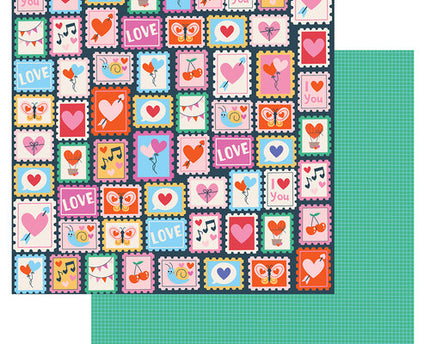 PAPEL PARA SCRAPBOOK PEGADO EN USTED