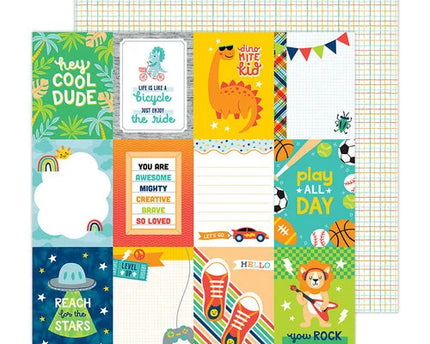 PAPEL P/SCRAPBOOK CHICO GENIAL