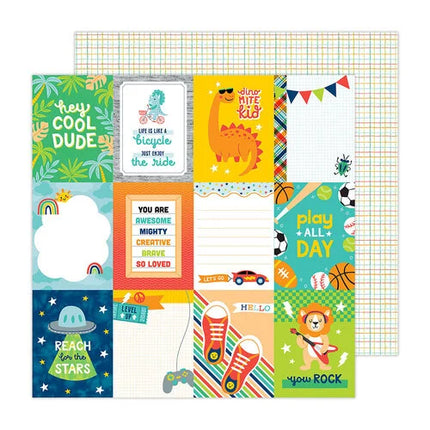 PAPEL P/SCRAPBOOK CHICO GENIAL