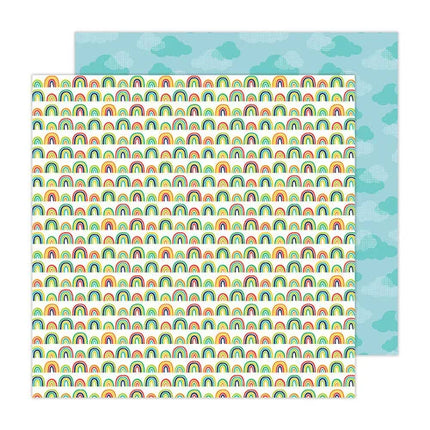 PAPEL P/SCRAPBOOK ARCOIRIS