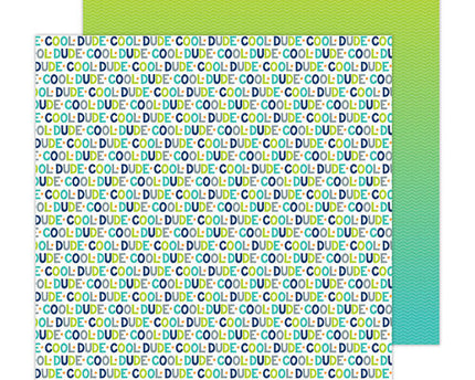 PAPEL P/SCRAPBOOK COOL DUDE