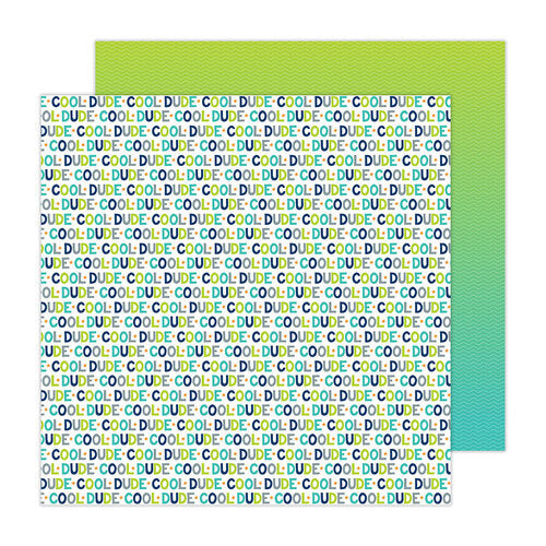 PAPEL P/SCRAPBOOK COOL DUDE