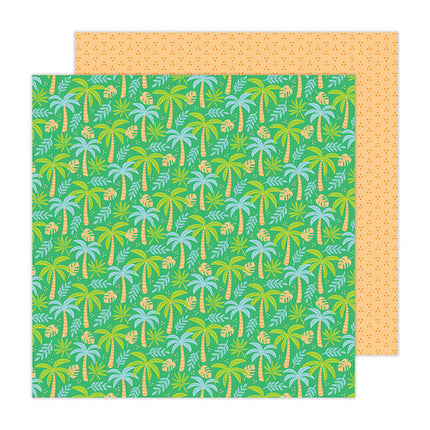 PAPEL P/SCRAPBOOK BOY PALMERAS