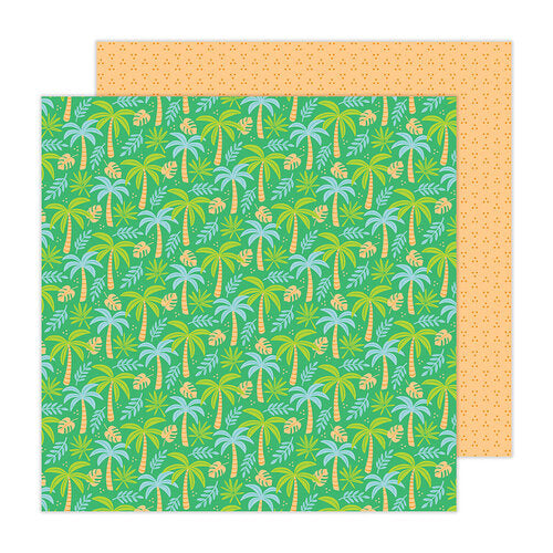 PAPEL P/SCRAPBOOK BOY PALMERAS