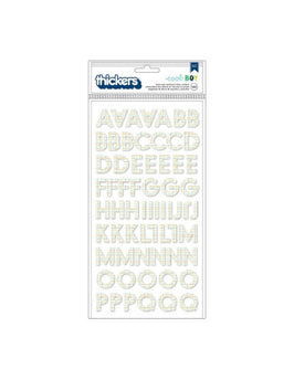 STICKERS BOY ABC BLANCOS 143 PC