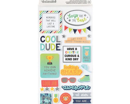 STICKERS COOL BOY PLATIADAS