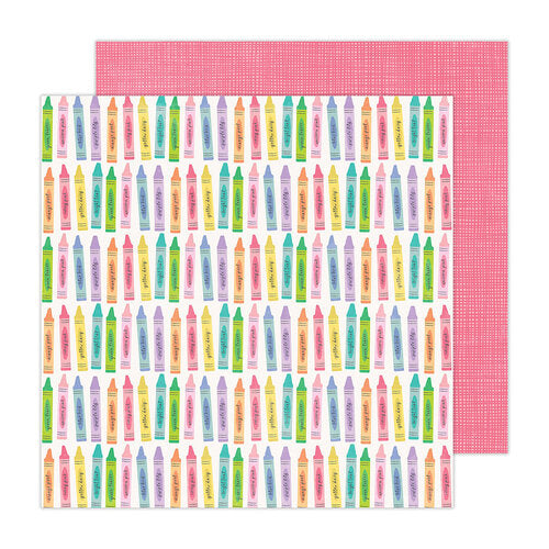 PAPEL P/SCRAPBOOK GILR COLORFUL
