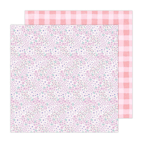 PAPEL PARA SCRAPBOOK COOL GIRL FLORES