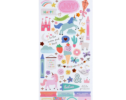STICKERS COOL GIRL 113 PC